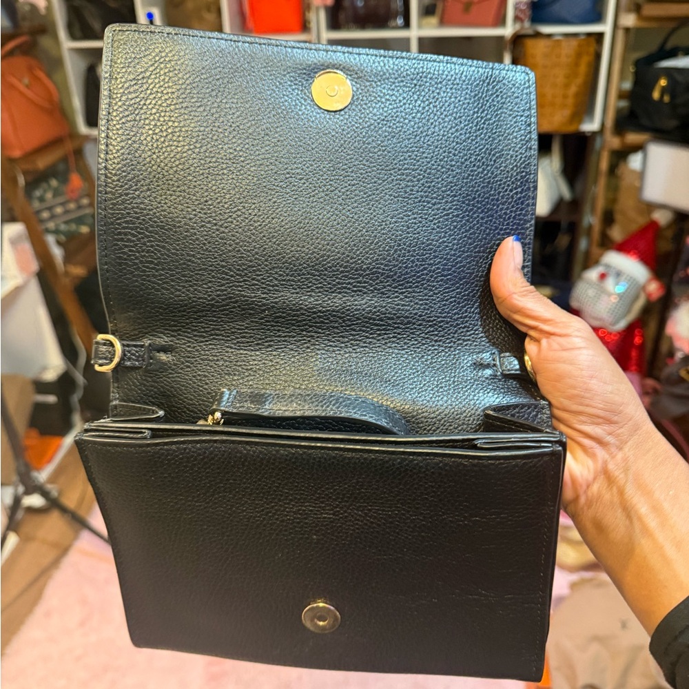 Tory Burch Black Leather Wallet - Picture 6 of 8